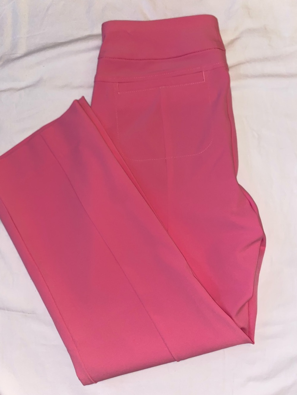 Lilly Pulitzer Bright Pink Ponte Pull-On Skinny Pants - Picture 8 of 10